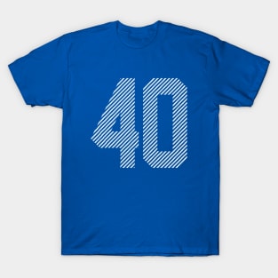 Iconic Numbe 40 T-Shirt